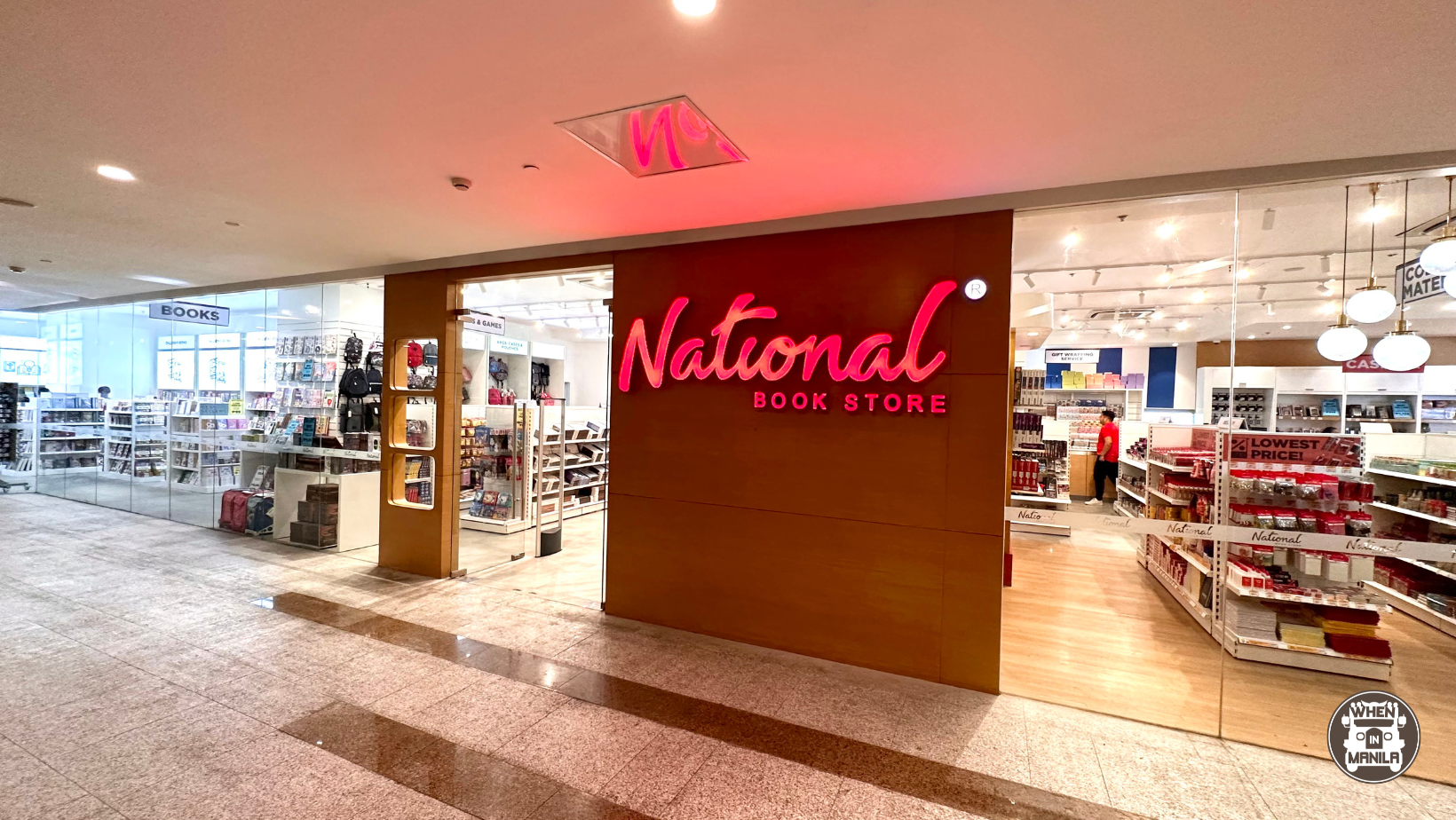 National Book Store with logo