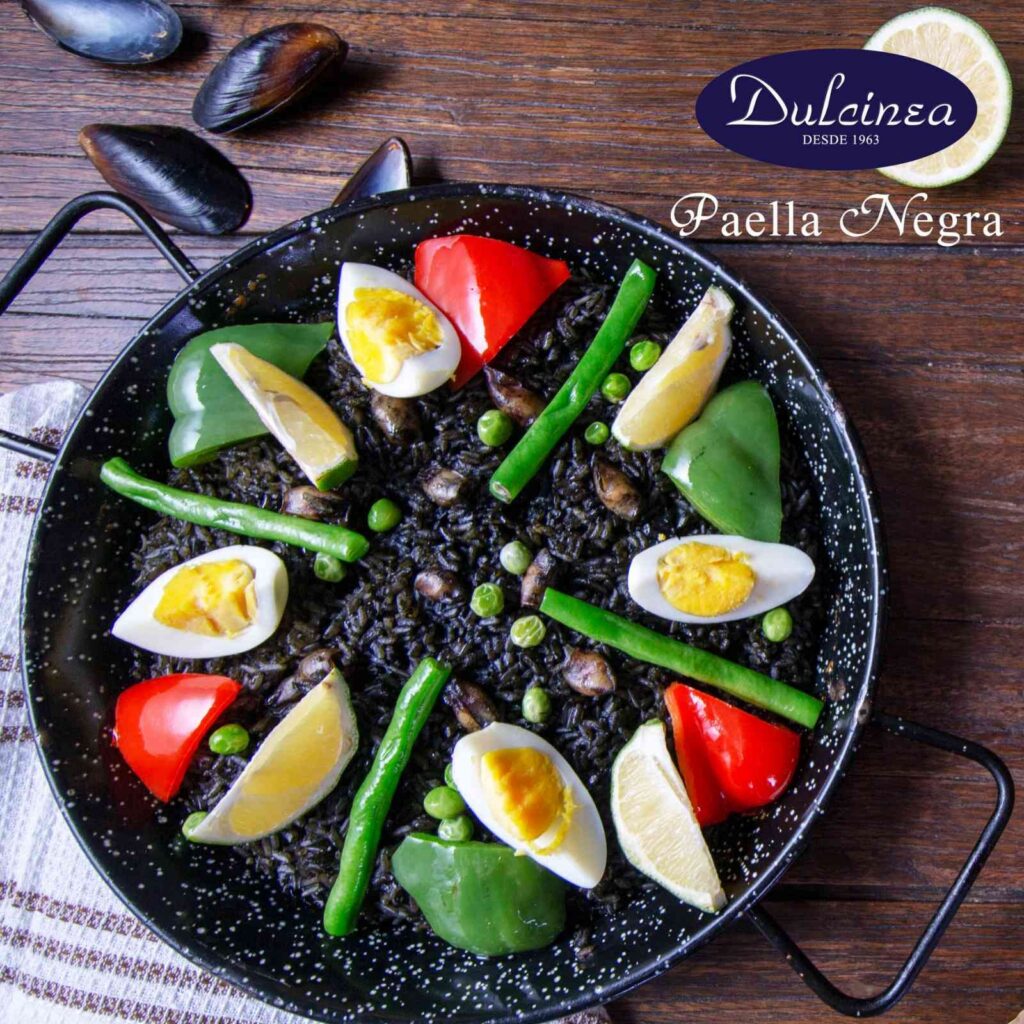 Paella Negra Dulcinea