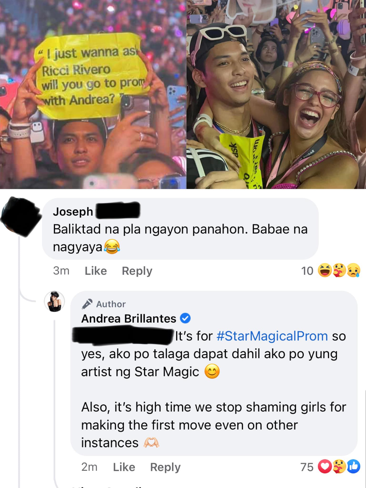 andrea brillantes promposal