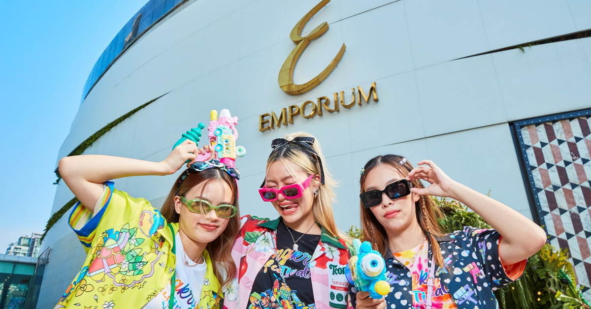 Experience Songkran and Summer in Emquartier!