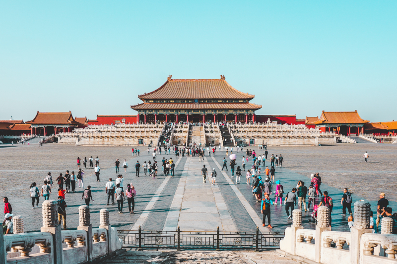 beijing unsplash stock china forbidden city temple