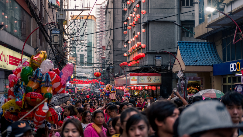 unsplash stock manila ongpin chinatown chinese new year