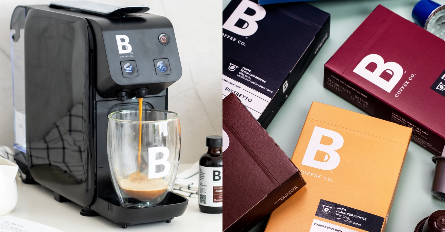 B Coffee Co. Shopee Get Up to 60% Off on Coffee Capsules and Capsule Machines at This 5.15 Sale