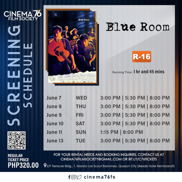 C76 Blue Room Schedule