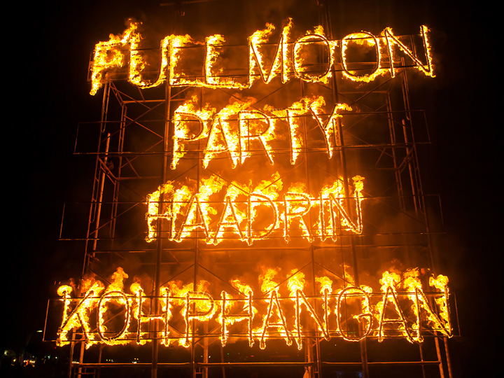 Iconic Koh Phangan Full Moon Party