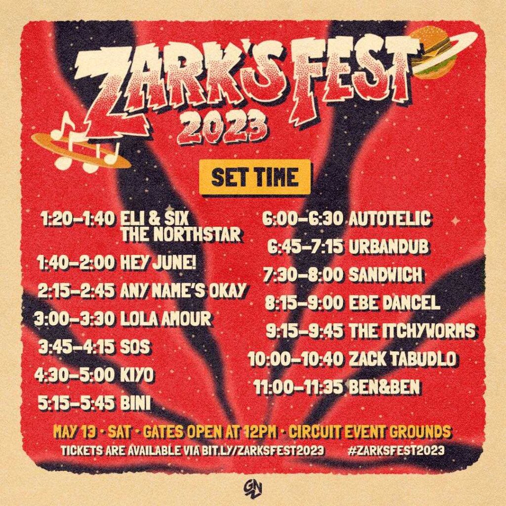 Zarks Fest 2023 Set