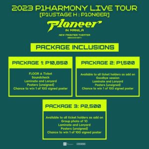 P1Harmony concert package
