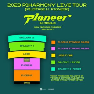 P1Harmony concert seat plan