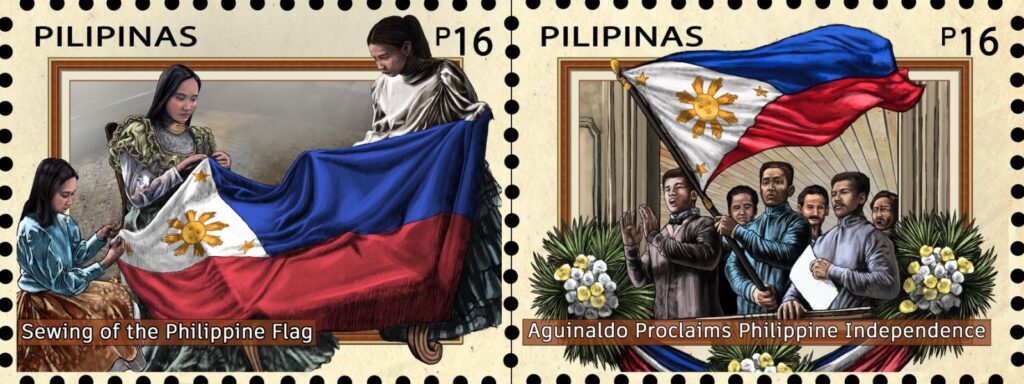 Postage stamps Philippine Independence Day
