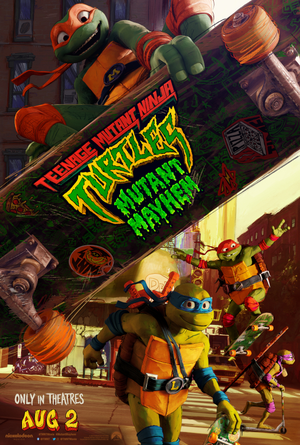teenage mutant ninja turtles mutant mayhem poster