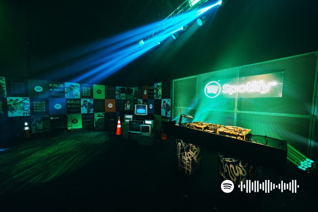 The Spotify House Hip Hop Room