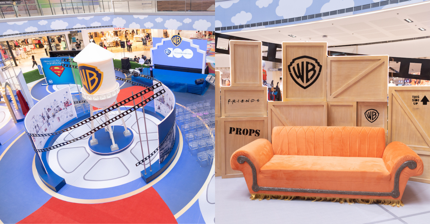 Warner Bros. Celebrates 100 Years With Pop-Ups in the Metro: Here's Where You Can Visit Them