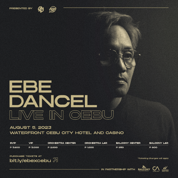ebe dancel live in cebu