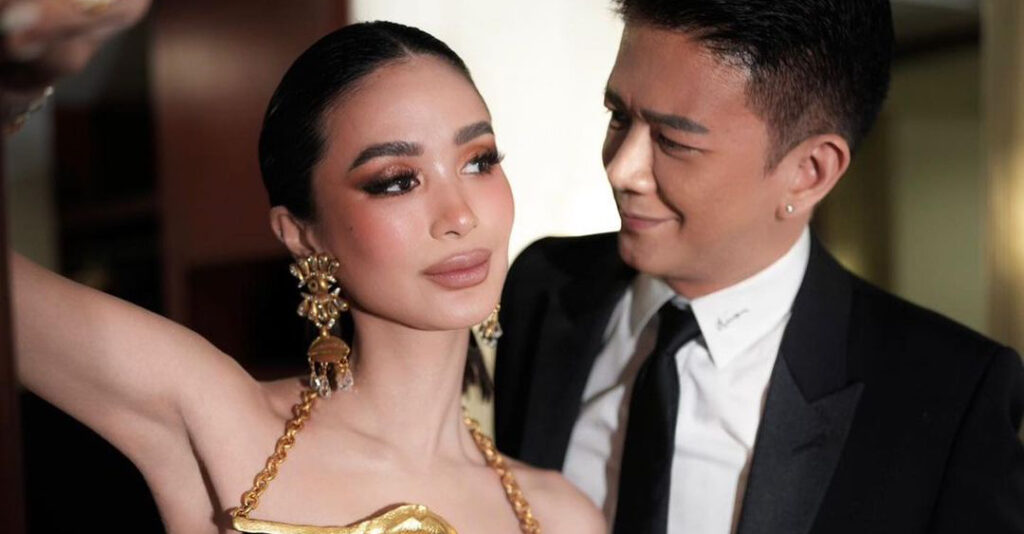 Heart Evangelista Welcomes Husband Chiz Escudero to Fashion Week - When