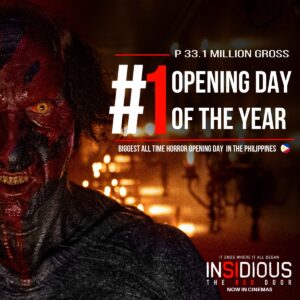 Insidious The Red Door opening day