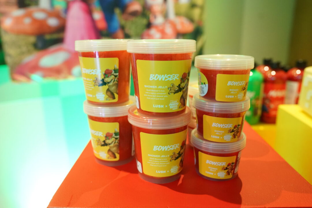 Lush Super Mario Bros Movie Collection Bowser Shower Jelly