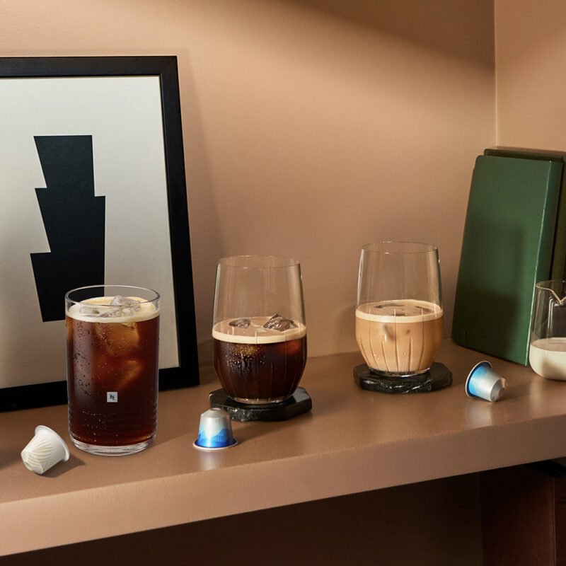 Nespresso Reveal Glasses and Barista Recipe Glass e1690207854103