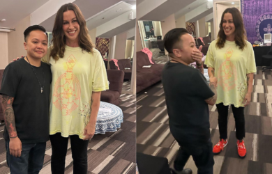 Alanis Morissette and Ice Seguerra