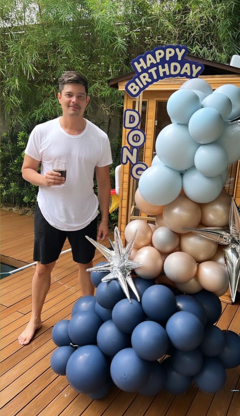 LOOK: Dingdong Dantes Celebrates Birthday With Lovely Surprises From