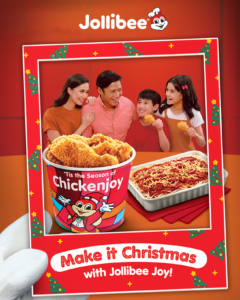 Jollibee Brings Joy to People With This Christmas-Themed Photo Booth 1 Make it Christmas with Jollibee Joy