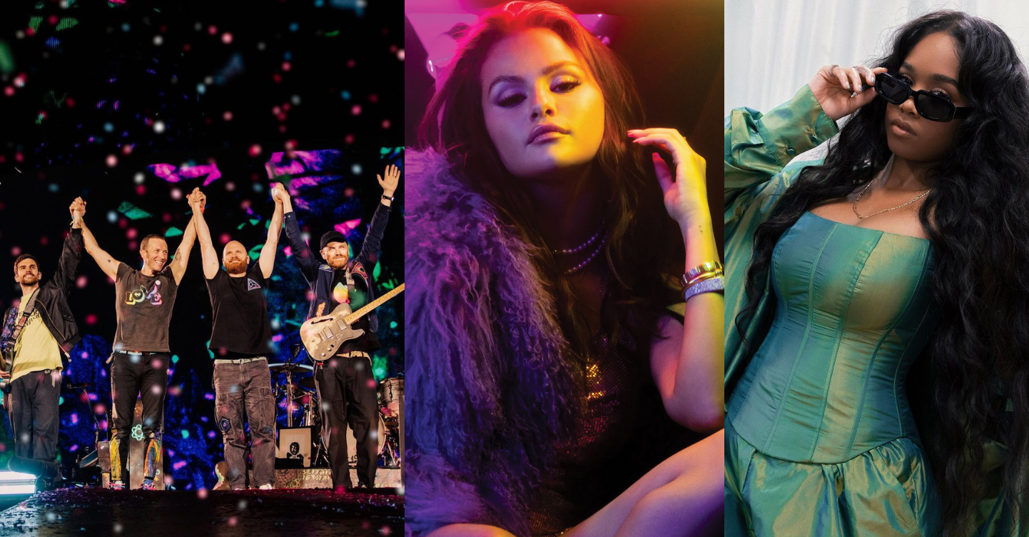 Selena Gomez and H.E.R. Join Coldplay’s Concert for a Surprise Performance #HER