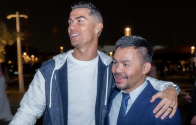 Manny Pacquiao Meets Cristiano Ronaldo