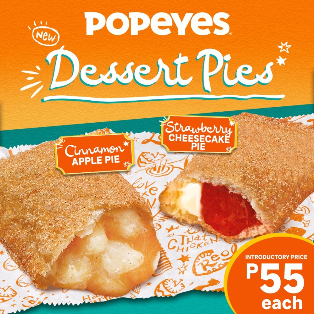 LOOK Popeyes Has New Dessert Options That Are Absolutely Delicious When In Manila