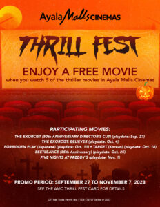 Thrill Fest lineup and mechanics