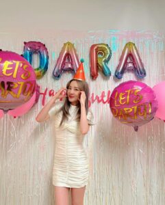 Sandara Park 39th birthday