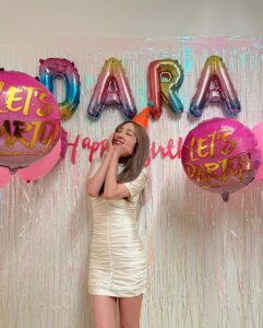 Sandara Park 39th birthday