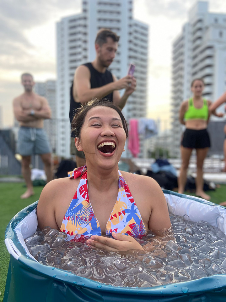 (c) Bangkok Ice Baths | All smiles at Bangkok Ice Baths