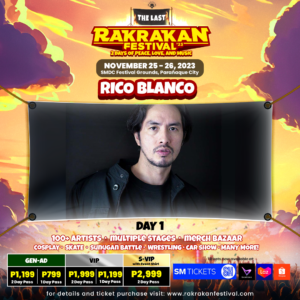 DAY 1 RICO BLANCO