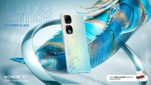 Main KV Limited edition HONOR 90 5G Peacock Blue in Philippines