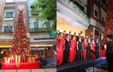 Visit This Gigantic 30-Foot Christmas Tree at Newport World Resorts