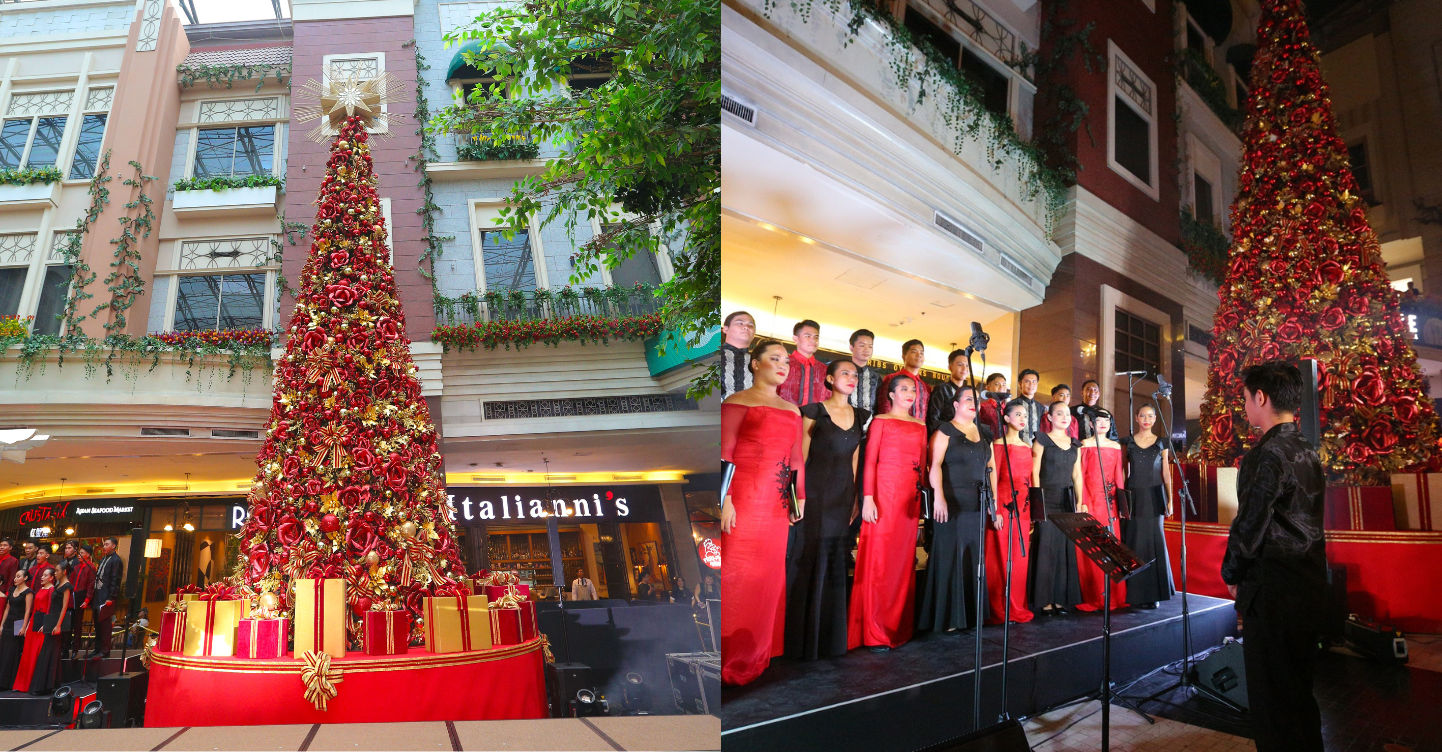 Visit This Gigantic 30-Foot Christmas Tree at Newport World Resorts