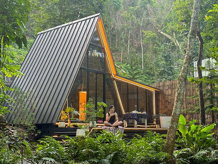 (c) WIM in Thailand | Nordic-style glamping homes by the stream