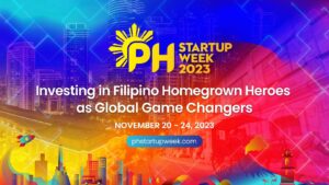 Philippine Startup Week 2023 poster