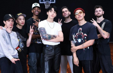 Brian Puspos with Jungkook