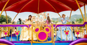 Hong Kong Disneyland princesses