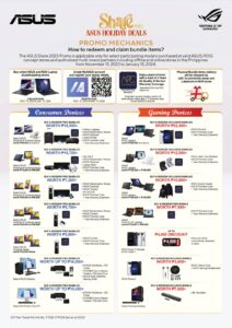 Enjoy Great Deals on ASUS and ROG Devices This Holiday Season 4 Share 2023 5