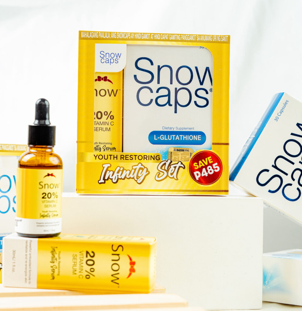 SnowCaps 30s and Snow Vitamin C Serum 30ml Set