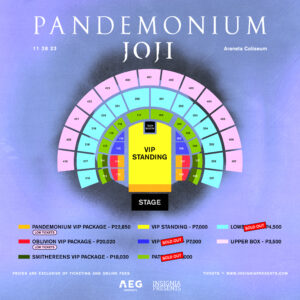 Joji Pandemonium concert