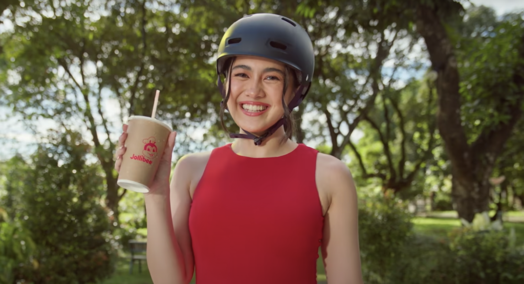 Atasha Muhlach Jollibee Coffee Blends