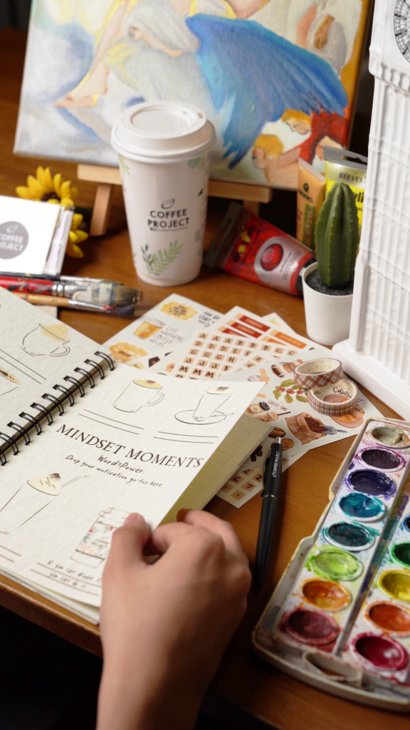 Coffee Project You Project Journal Set