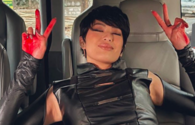 Michelle Dee Showcases Action Star Skills in Black Rider BTS
