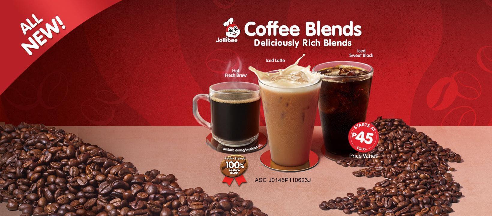 Jollibee Coffee Blends KV