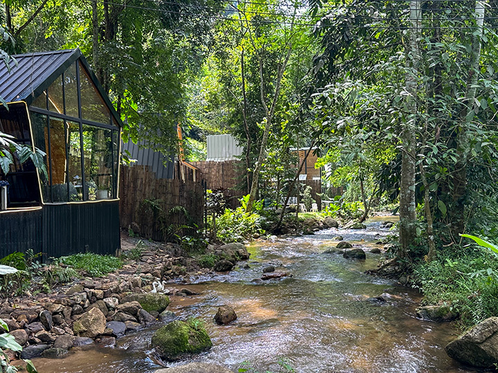 (c) WIM in Thailand | Nordic-style homes by the stream