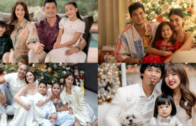 Christmas 2023 celebrity family photos