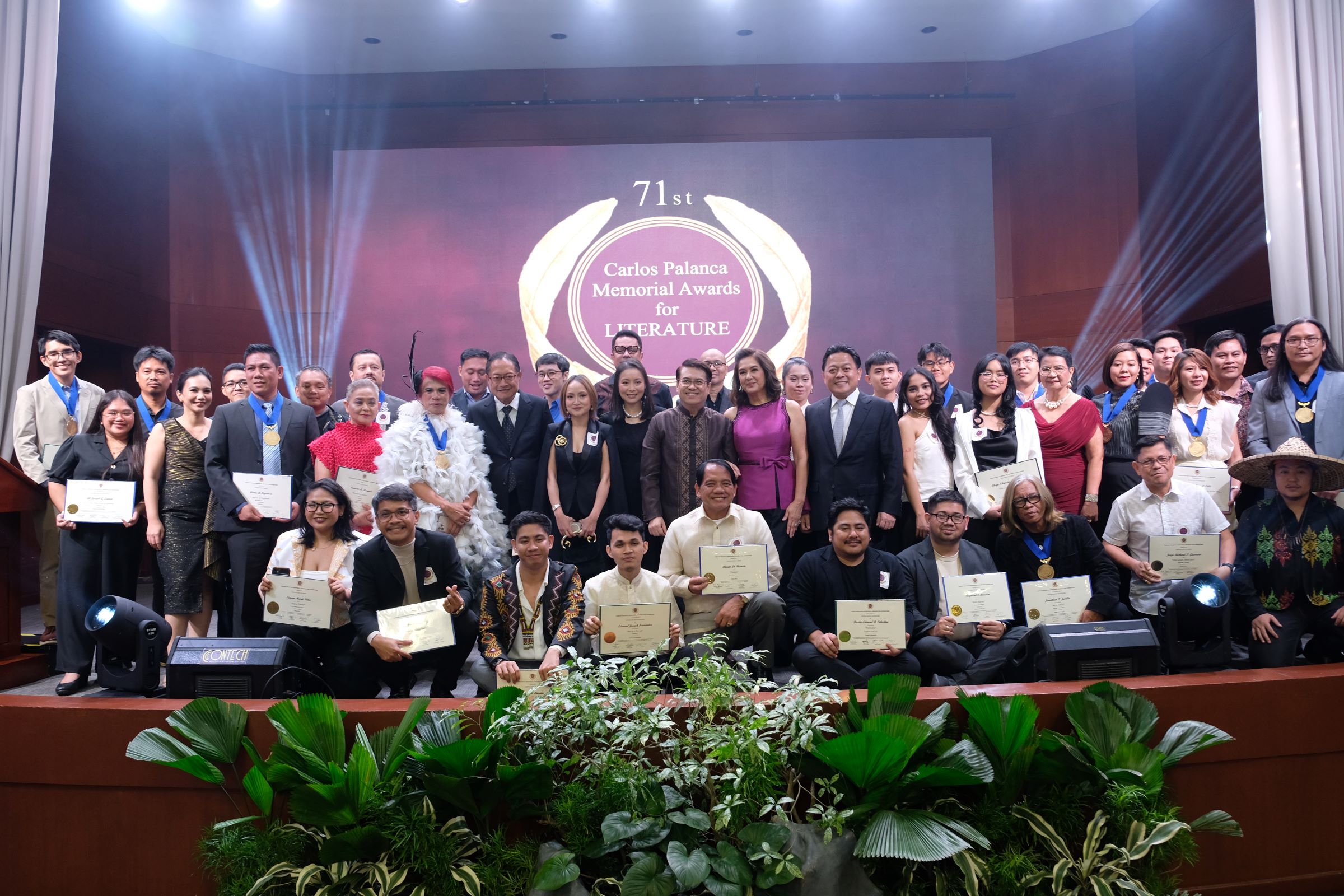 13 Year Old Twins Are Among the Winners of the Longest-Running Literary Competition in the Philippines 1 Winners of the 71st Carlos Palanca Memorial Awards for Literature are honored in the traditional awarding ceremony held on November 27 at the Philippine International Convention Center