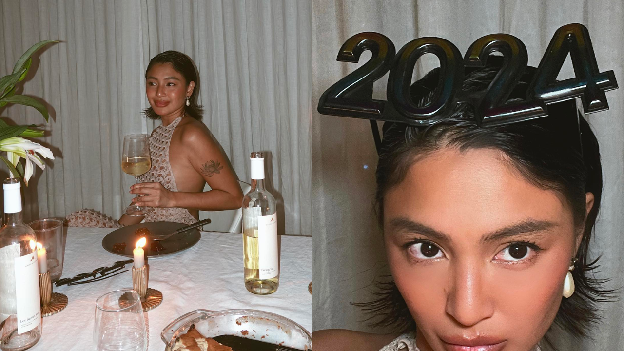 Nadine Lustre Gives a Glimpse of Her Minimalist New Year Celebration 1 Nadine Lustre Gives a Glimpse of Her Minimalist New Year Celebration